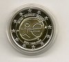 2 euromunt belgië 2009 EMU 10 Jaar